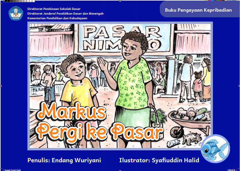 Cover Markus Pergi ke Pasar