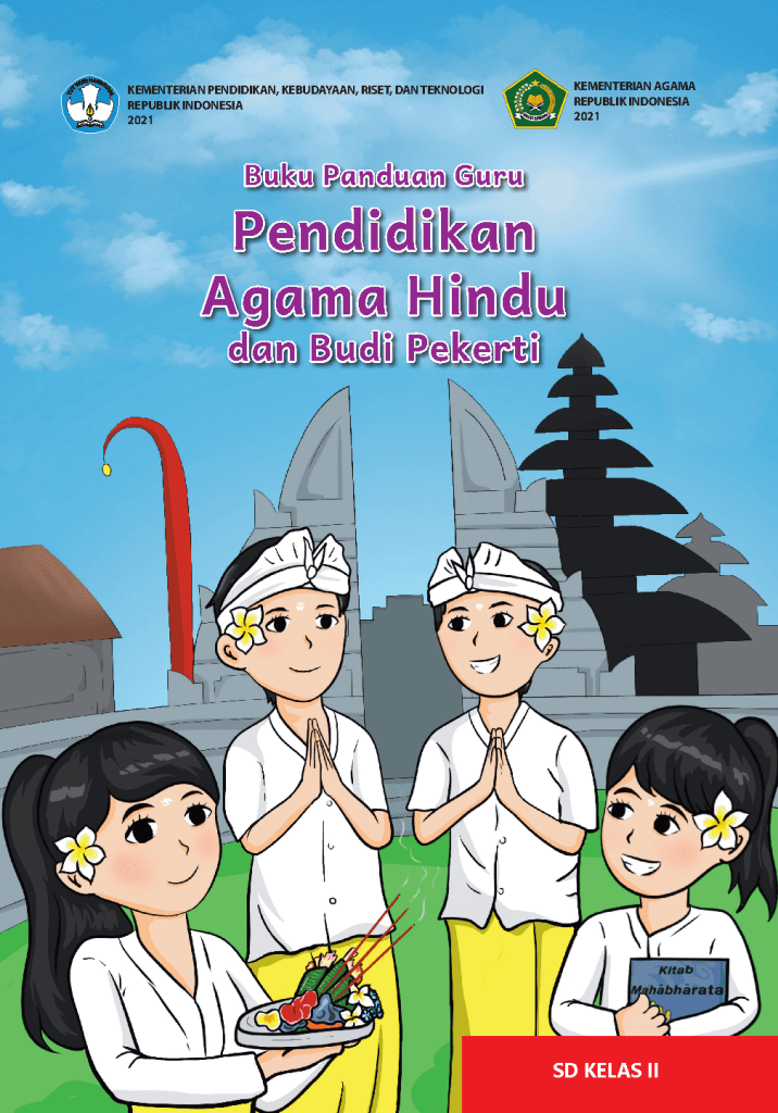 Cover Buku Panduan Guru Pendidikan Agama Hindu dan Budi Pekerti untuk SD Kelas II
