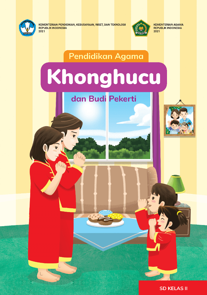 Cover Pendidikan Agama Khonghucu dan Budi Pekerti untuk SD Kelas II