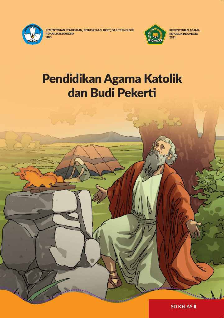 Cover Pendidikan Agama Katolik dan Budi Pekerti untuk SD Kelas II