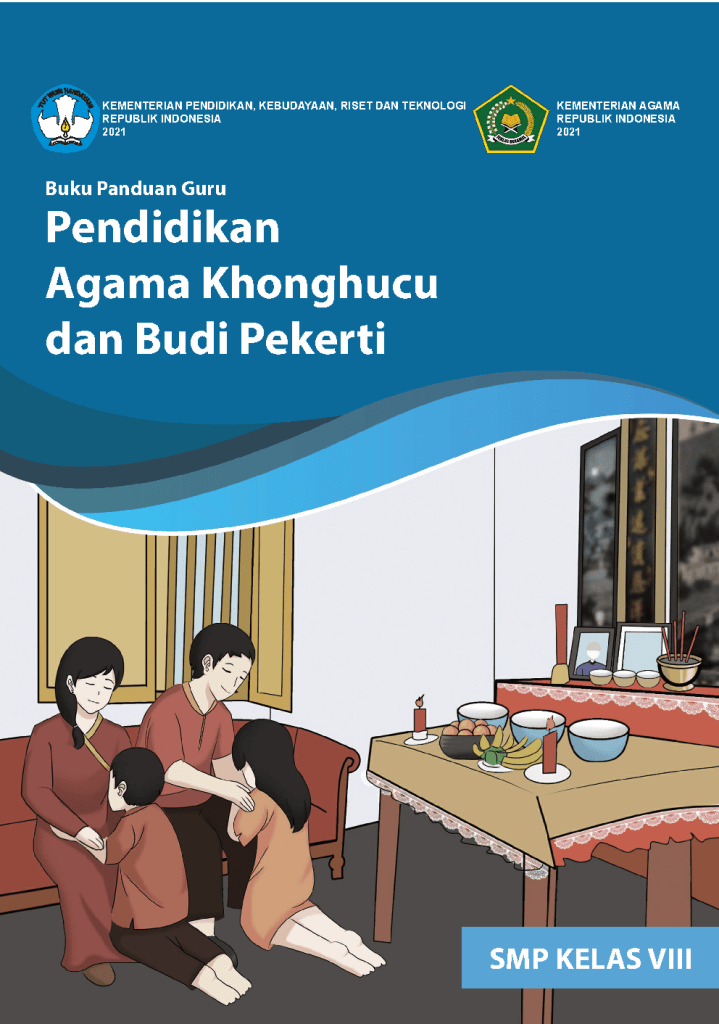 Cover Buku Panduan Guru Pendidikan Agama Khonghucu dan Budi Pekerti untuk SMP Kelas VIII