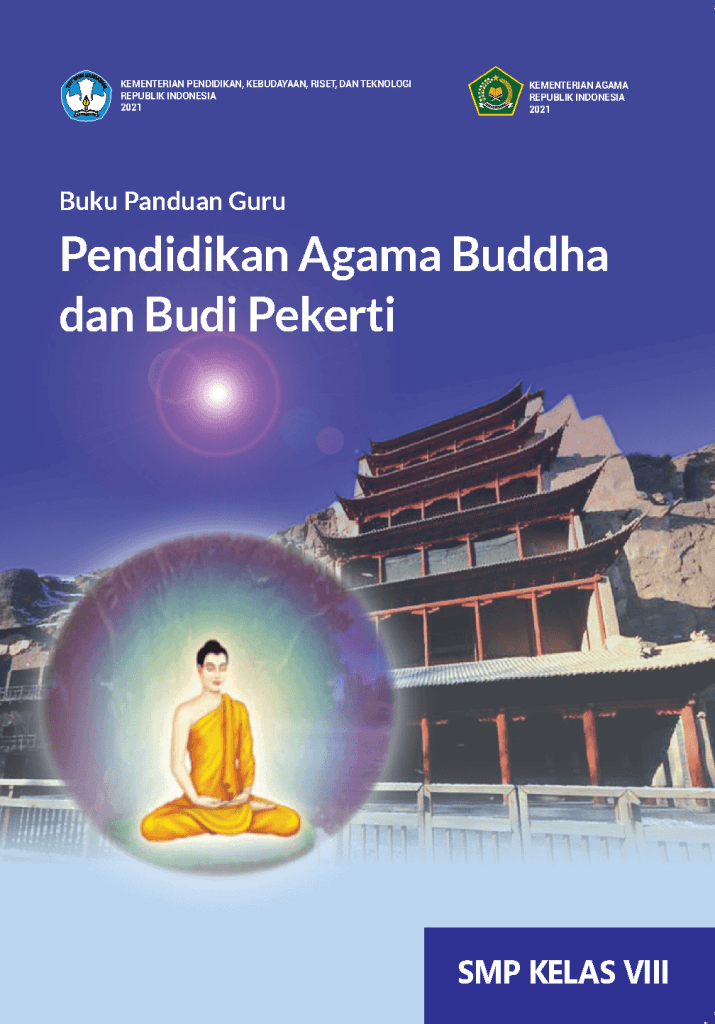 Cover Buku Panduan Guru Pendidikan Agama Buddha dan Budi Pekerti untuk SMP Kelas VIII