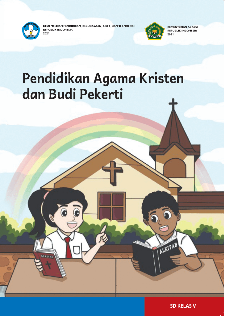 Cover Pendidikan Agama Kristen dan Budi Pekerti untuk SD Kelas V