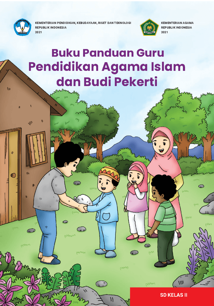 Cover Buku Panduan Guru Pendidikan Agama Islam dan Budi Pekerti untuk SD Kelas II