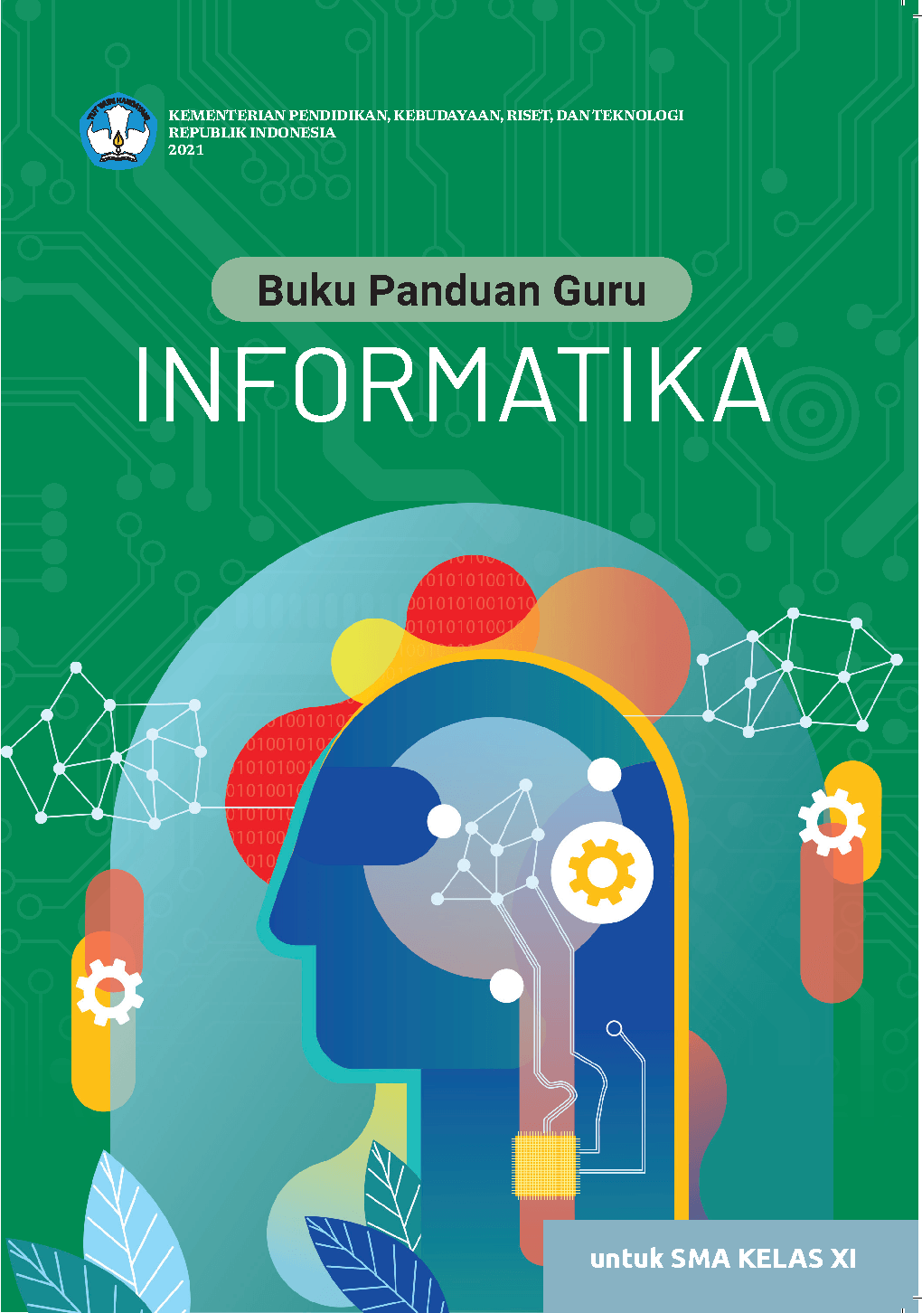 Cover Buku Panduan Guru Informatika untuk SMA Kelas XI