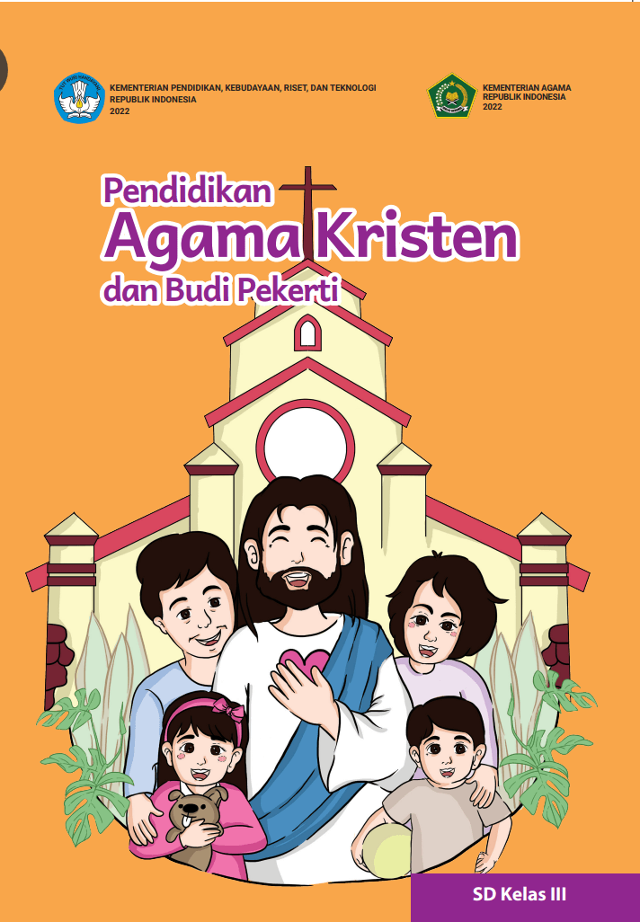 Cover Pendidikan Agama Kristen dan Budi Pekerti untuk SD Kelas III