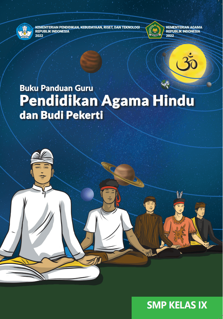 Cover Buku Panduan Guru Pendidikan Agama Hindu dan Budi Pekerti untuk SMP Kelas IX