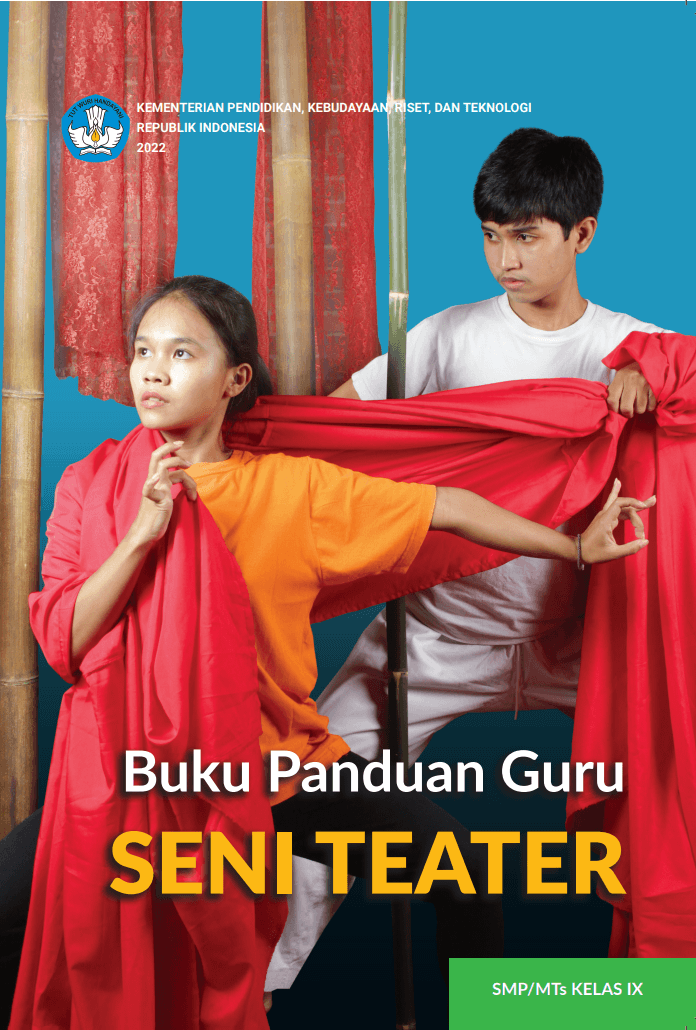Cover Buku Panduan Guru Seni Teater untuk SMP/MTs Kelas IX