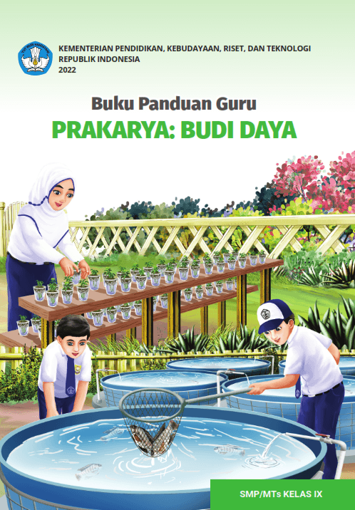 Cover Buku Panduan Guru Prakarya: Budi Daya untuk SMP/MTs Kelas IX
