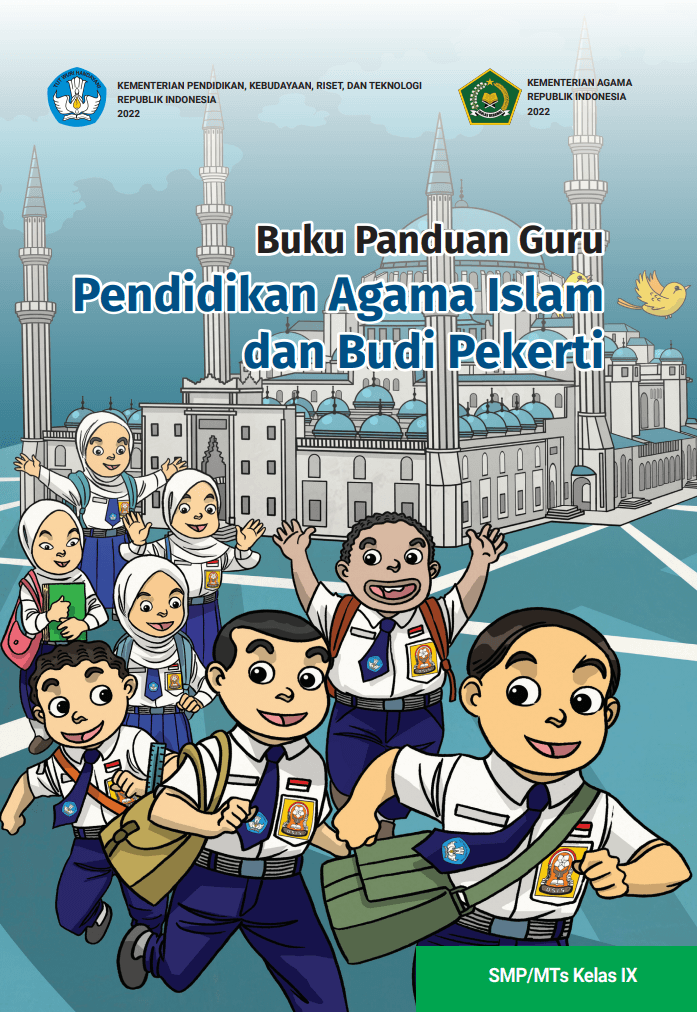Cover Buku Panduan Guru Pendidikan Agama Islam dan Budi Pekerti untuk SMP/MTs Kelas IX