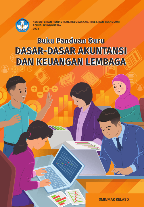 Cover Buku Panduan Guru Dasar-Dasar Akuntansi dan Keuangan Lembaga untuk SMK/MAK Kelas X