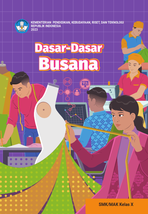 Cover Dasar-Dasar Busana untuk SMK/MAK Kelas X