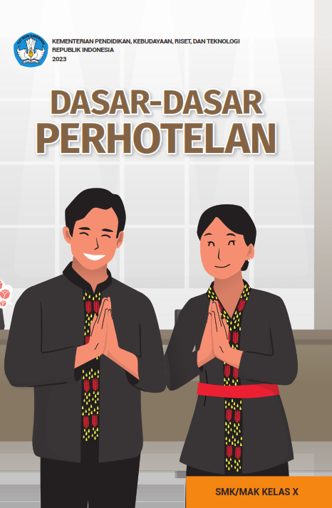 Cover Dasar-Dasar Perhotelan untuk SMK/MAK Kelas X