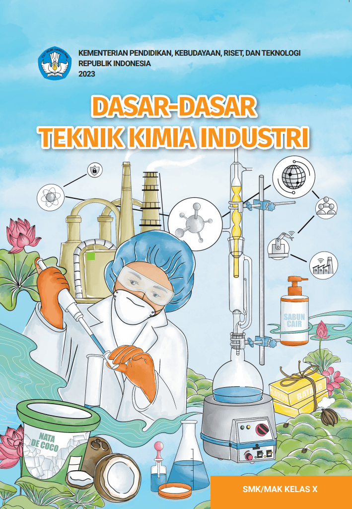 Cover Dasar-Dasar Teknik Kimia Industri untuk SMK/MAK Kelas X