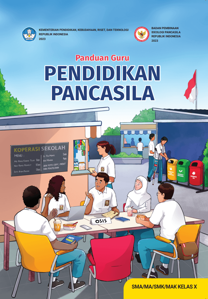 Cover Panduan Guru Pendidikan Pancasila untuk SMA/MA/SMK/MAK Kelas X
