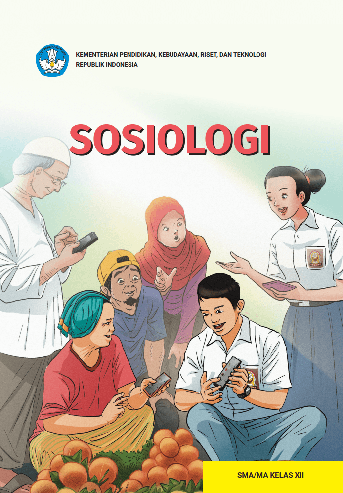 Cover Buku Audio Sosiologi untuk SMA/MA Kelas XII