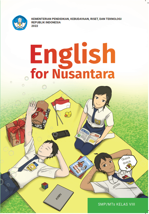 Cover Buku Audio English for Nusantara untuk SMP/MTs Kelas VIII
