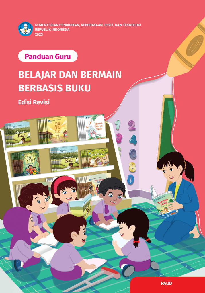 Cover Panduan Guru: Belajar dan Bermain Berbasis Buku (Edisi Revisi)