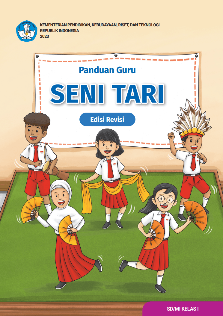 Cover Panduan Guru Seni Tari untuk SD/MI Kelas I (Edisi Revisi)