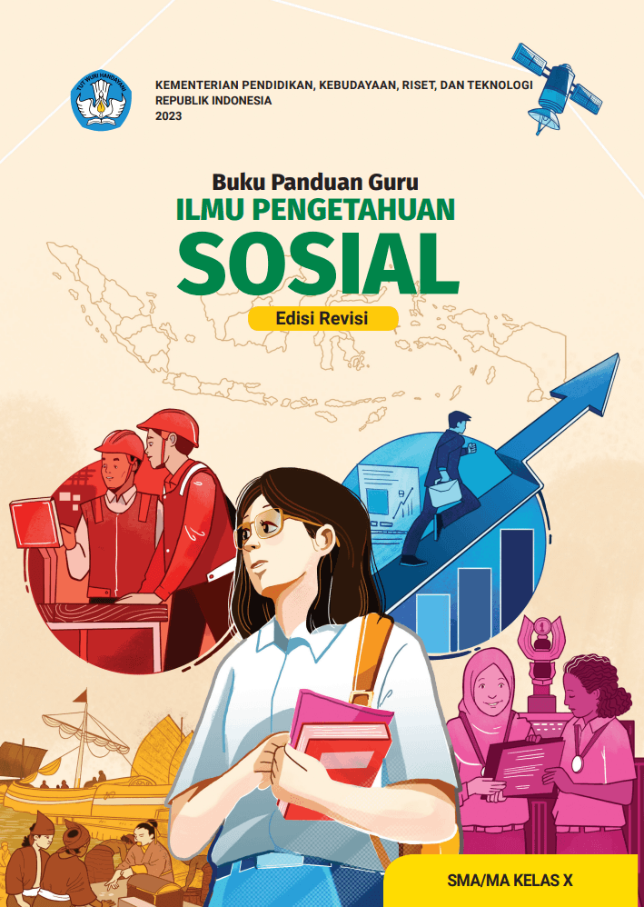 Cover Panduan Guru Ilmu Pengetahuan Sosial untuk SMA/MA Kelas X (Edisi Revisi)