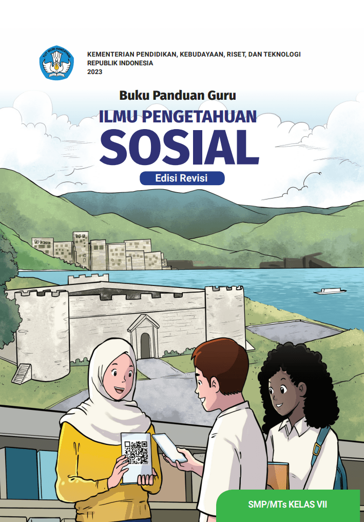 Cover Panduan Guru Ilmu Pengetahuan Sosial untuk SMP/MTs Kelas VII (Edisi Revisi)
