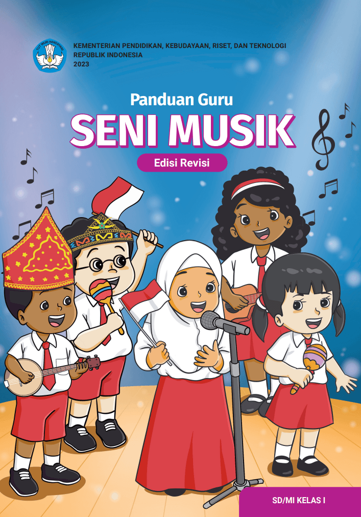 Cover Panduan Guru Seni Musik untuk SD/MI Kelas I (Edisi Revisi)