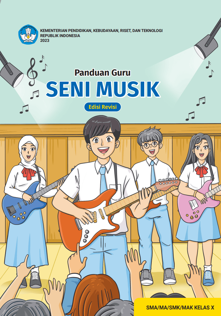 Cover Panduan Guru Seni Musik untuk SMA/MA/SMK/MAK Kelas X (Edisi Revisi)