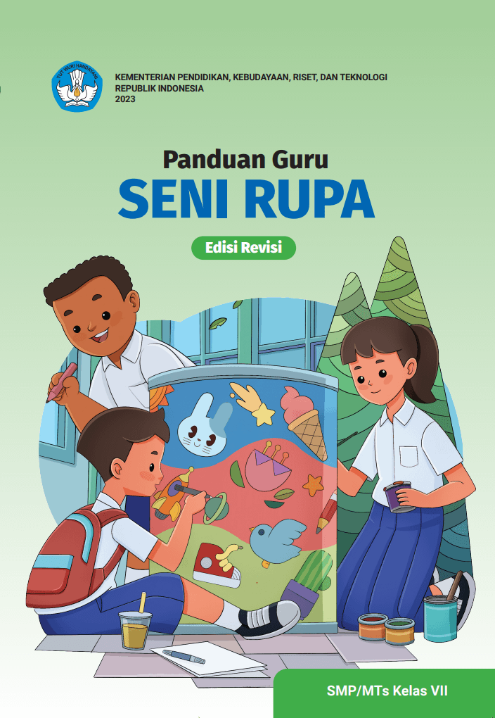 Cover Panduan Guru Seni Rupa untuk SMP/MTS Kelas VII (Edisi Revisi)