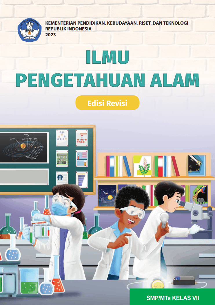 Cover Buku Audio Ilmu Pengetahuan Alam untuk SMP/MTs Kelas VII (Edisi Revisi)