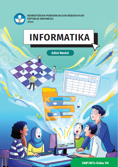 Cover Informatika Kurikulum Merdeka Kelas 7 SMP
