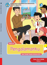 Cover Buku Guru Tema 1 kelas I Pengalamanku