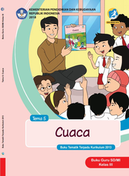 Cover Buku Guru Tema 5 Kelas III Cuaca