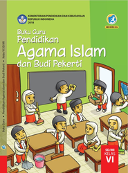 Cover Buku Guru Pendidikan agama Islam dan Budi Pekerti Kelas VI