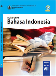 Cover Buku Guru Bahasa Indonesia Kelas VIII