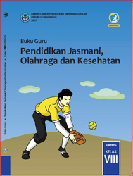 Cover Buku Guru Pendidikan Jasmani, Olahraga, Kesehatan Kelas VIII