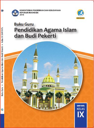 Cover Buku Guru Pendidikan agama Islam Dan Budi Pekerti Kelas IX