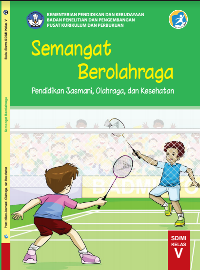 Cover Buku Interaktif PJOK Kelas V