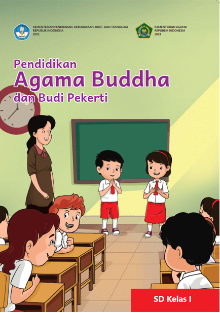 Cover Pendidikan Agama Buddha dan Budi Pekerti untuk SD Kelas I