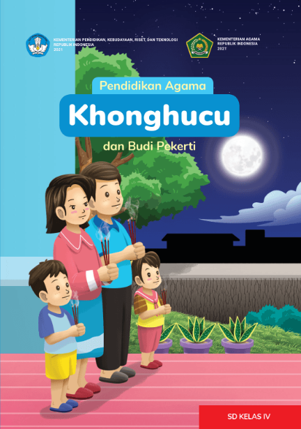 Cover Pendidikan Agama Khonghucu dan Budi Pekerti untuk SD Kelas IV