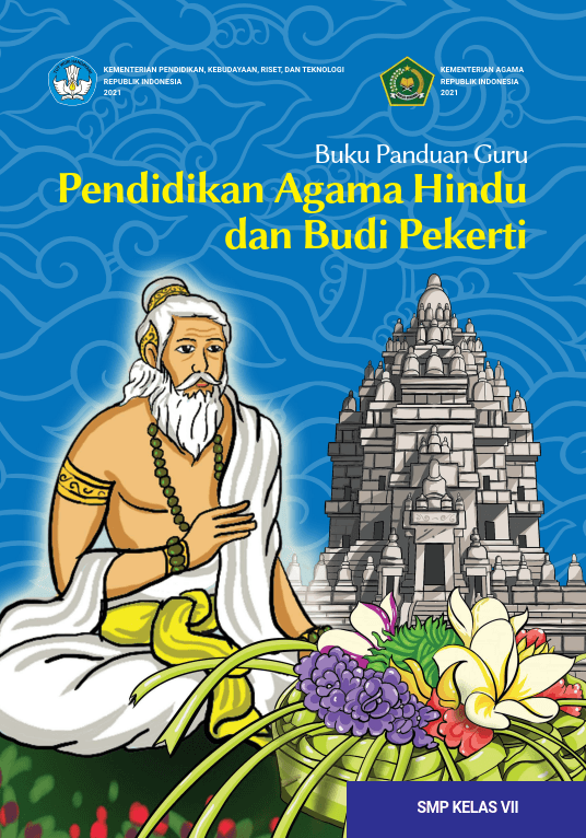 Cover Buku Panduan Guru Pendidikan Agama Hindu dan Budi Pekerti untuk SMP Kelas VII