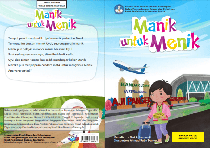 Cover Manik untuk Menik