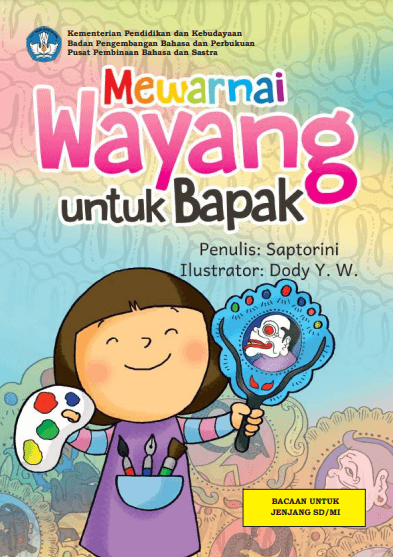 Cover Mewarnai Wayang untuk Bapak