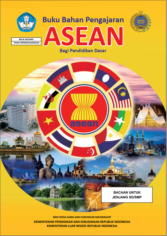 Cover Buku Bahan Pengajaran ASEAN Bagi Pendidikan Dasar